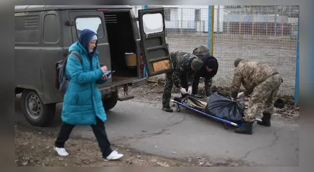 Los muertos en Ucrania siguen aumentando tras los constantes bombardeos de los rusos.