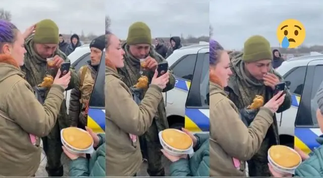 El soldado ruso se entregó a los ucranianos quienes comprendieron que no quería guerra.