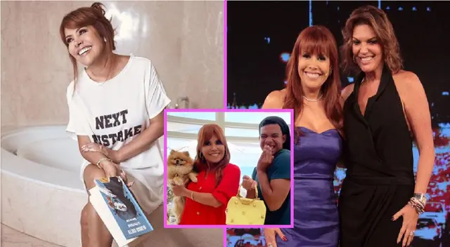 Magaly Medina presenta a su nueva pinky.