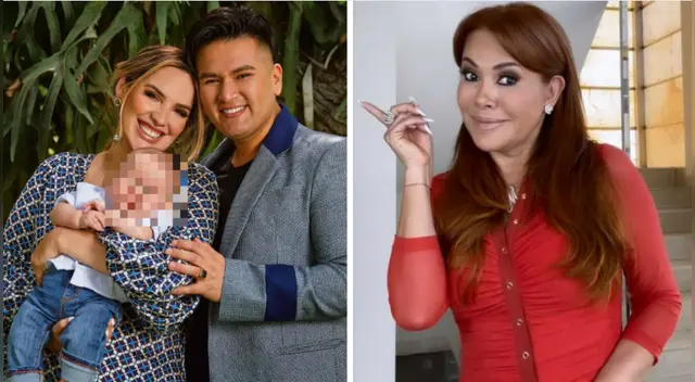 Magaly responde si Deyvis cobró por portada de revista