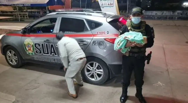 Bebé de seis días de nacida es abandonada en caja de cartón en Cusco [VIDEO]