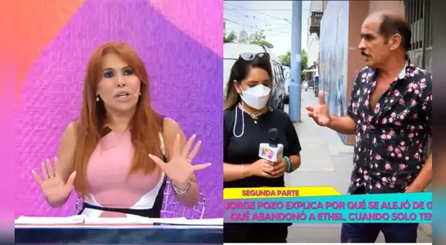 Magaly Medina compartió las pruebas que demuestran que el padre de Ethel Pozo si se comunicó con ella