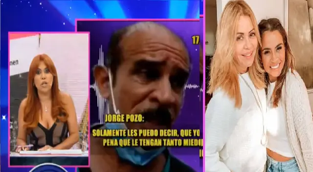 Magaly Medina difundió audios de Jorge Pozo insultando a periodistas. Magaly Medina difundió audios de Jorge Pozo insultando a periodistas.
