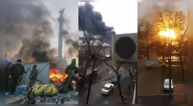 Ataques rusos en la ciudad ucraniana de Mariúpol.