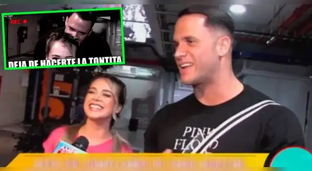 Fabio Agostini y Jossmery Toledo en coqueteos nuevamente.