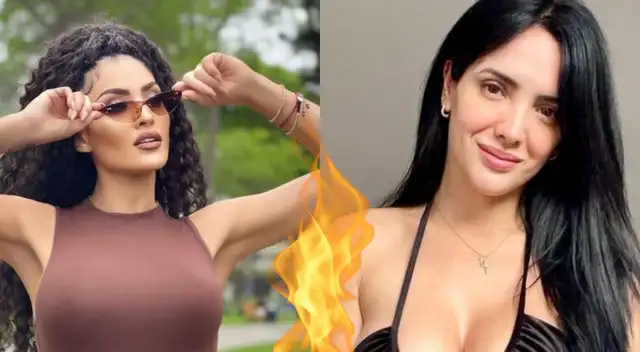 Michelle Soifer discute con Rosángela Espinoza.