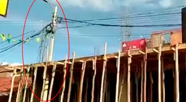 Vivienda invadió la vía pública y dueños podrían ser sancionados.