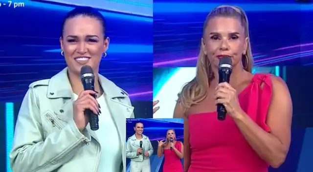 Angie Arizaga regresó a EEG y Johanna pide sobrinito