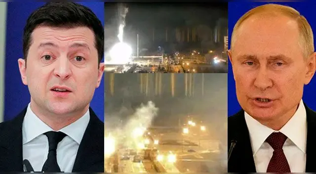 Volodimir Zelenski llama “estado terrorista” a Rusia tras bombardeo a central nuclear ucraniana. Volodimir Zelenski llama “estado terrorista” a Rusia tras bombardeo a central nuclear ucraniana.