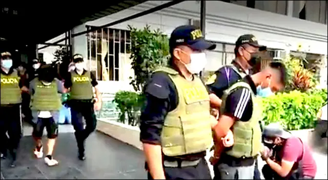 La banda delincuencial robaba a mano armada a transeúntes en Independencia. La banda delincuencial robaba a mano armada a transeúntes en Independencia.