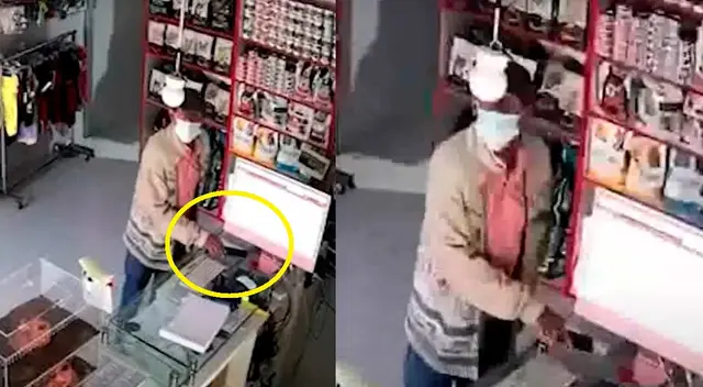 Sujeto inventa despido para robar celular de una empresa Sujeto inventa despido para robar celular de una empresa