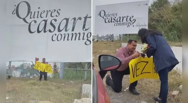 La romántica escena tocó el corazón de una gran cantidad de usuarios en las redes sociales. Foto: captura de TikTok La romántica escena tocó el corazón de una gran cantidad de usuarios en las redes sociales. Foto: captura de TikTok