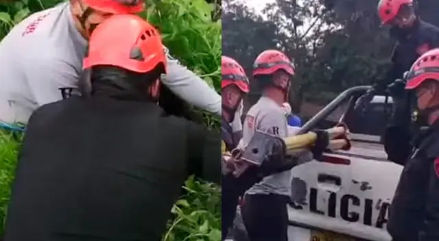 Hallan cadáveres de dos jóvenes dentro de un costal y una poza de desagüe, en Ayacucho Hallan cadáveres de dos jóvenes dentro de un costal y una poza de desagüe, en Ayacucho
