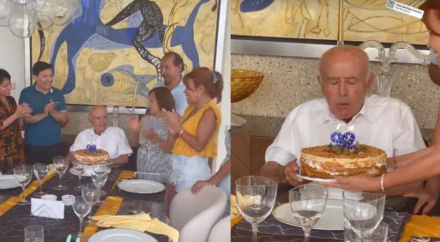 Magaly Medina celebró así los 92 años de su papá Luis Medina