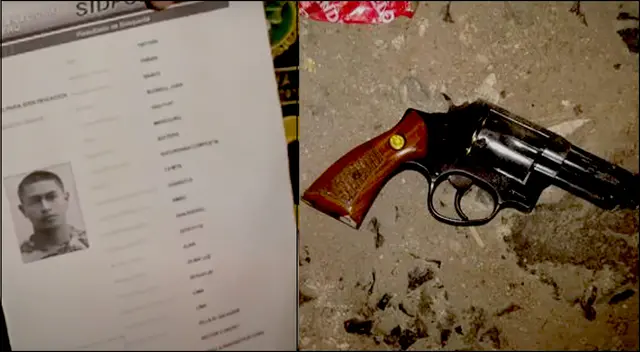 Ladrón fue abatido por la policía tras robar a transeúnte.