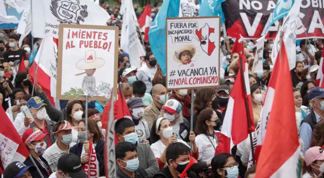 Manifestantes saldrán hoy a las calles a pedirle a Castillo que renuncie. Manifestantes saldrán hoy a las calles a pedirle a Castillo que renuncie.