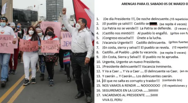 Manifestantes salen hoy a las calles para gritar lo que otros han escrito.