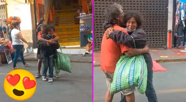 La pareja demostró su talento para el baile.