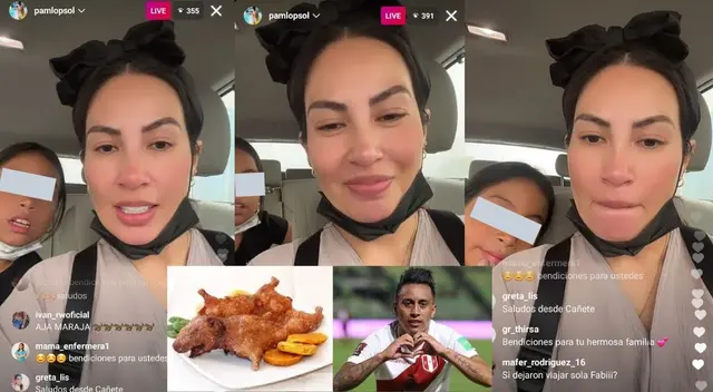 Pamela López, esposa de Christian Cueva extraña su cuy Pamela López, esposa de Christian Cueva extraña su cuy