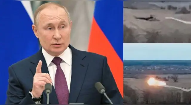 Rusia invade Ucrania.