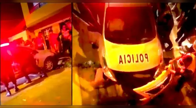 Patrullero se empotró en casa en San Martín de Porres. Patrullero se empotró en casa en San Martín de Porres.