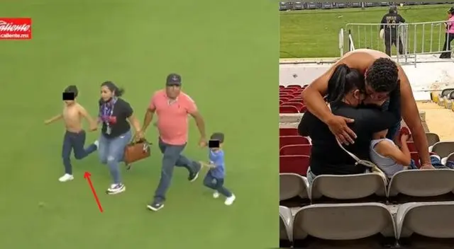 El partido entre Querétaro vs. Atlas por la Liga MX quedó manchada por actos de violencia entre aficionados de los equipos.