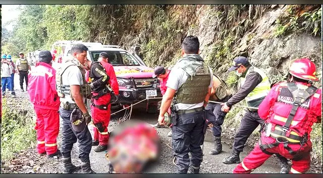 Mujer salvó de morir tras caer a precipicio. sus gritos de auxilio alertaron a las autoridades en Cusco.