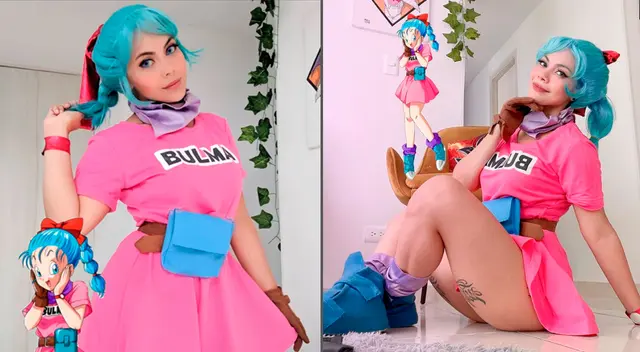 Cosplay de Bulma Cosplay de Bulma
