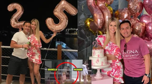 Richard Acuña y su tierno mensaje a Brunella Horna Richard Acuña y su tierno mensaje a Brunella Horna