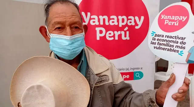 Bono Yanapay 2022 se pagará hasta el 30 de abril.