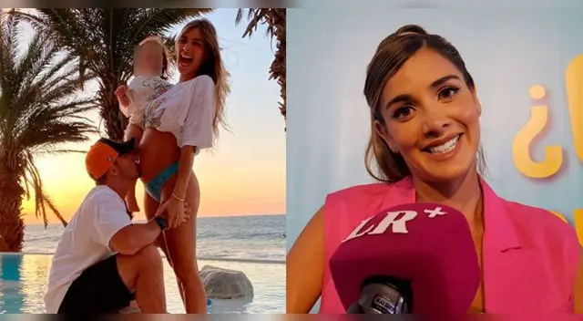 Korina Rivadeneira se emocionó al hablar de su segundo embarazo.