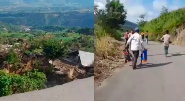 Alcalde de Jamalca informó que ha evacuado a la población