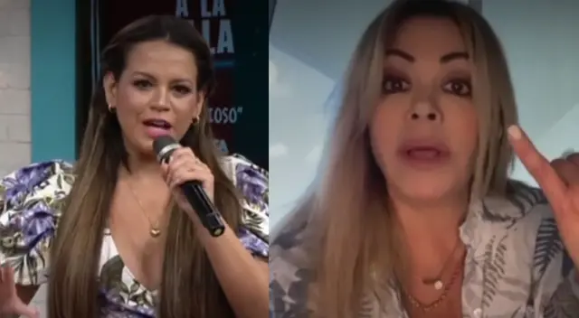 Gisela cuadra a Florcita y le pregunta sobre su relación con Néstor Villanueva Gisela cuadra a Florcita y le pregunta sobre su relación con Néstor Villanueva