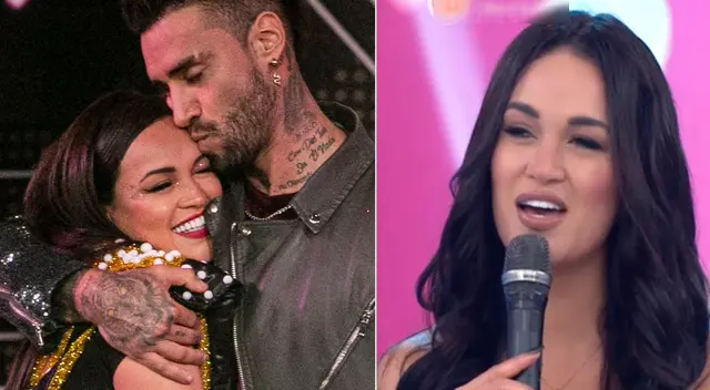 Angie Arizaga más enamorada que nunca de Jota Benz.