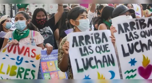 Red de Mujeres de Carabayllo exigen respeto para las mujeres