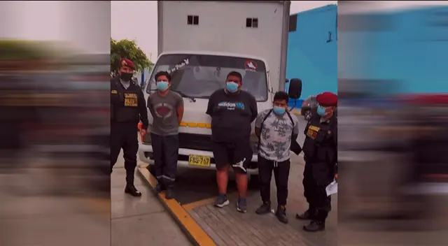 PNP detiene a tres sujetos por presunta estafa. PNP detiene a tres sujetos por presunta estafa.