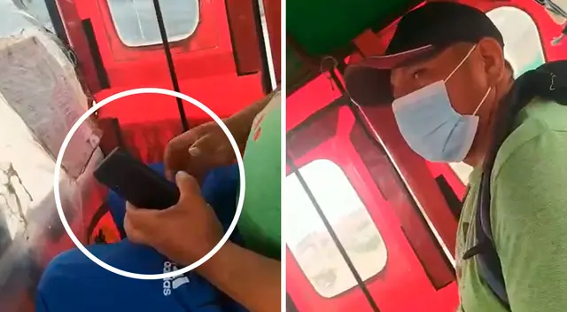 Pese a que buscó algún agente policial, no lo encontró y solo unas señoras la ayudaron encarando al hombre desconocido. Pese a que buscó algún agente policial, no lo encontró y solo unas señoras la ayudaron encarando al hombre desconocido.