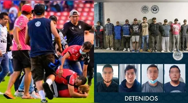La Fiscalía de Querétaro informó la detención de cuatro personas más presuntamente implicadas en la riña entre hinchas.