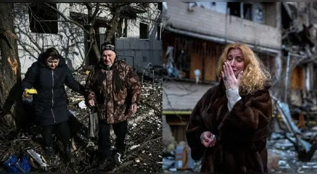 El testimonio de una víctima de la guerra entre Ucrania y Rusia. El testimonio de una víctima de la guerra entre Ucrania y Rusia.