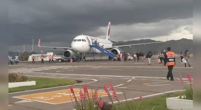 Pasajeros vivieron momentos de tensión.