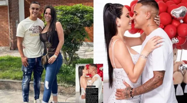 Melissa Klug tardó en saludar a su novio, pero lo hizo: