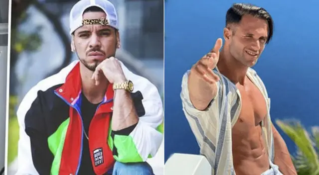 Fabio Agostini le hace el pare al gatito activador favorito de Melissa Paredes.