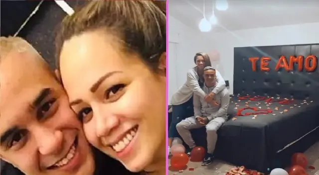 Melissa Klug sorprende a Jesús Barco por su cumpleaños número 25.