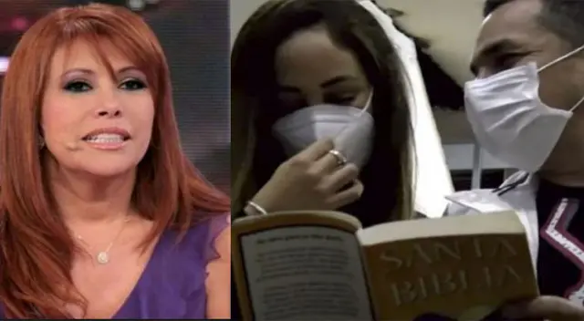 Magaly se soprende con cambio de vida de Olinda Castañeda. Magaly se soprende con cambio de vida de Olinda Castañeda.