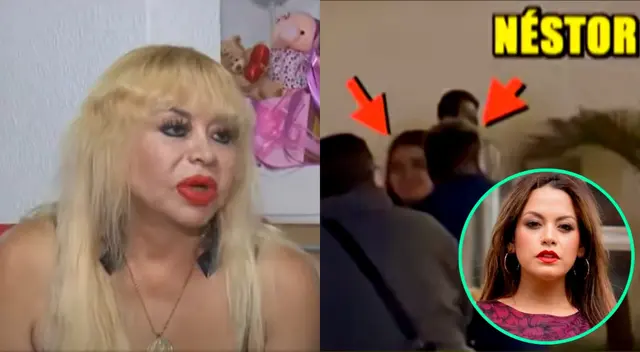 Susy Díaz aseguró que ver a Néstor con otra mujer no le gustó nada a su hija.