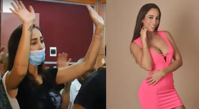 El gran cambio que dio Olinda Castañeda. El gran cambio que dio Olinda Castañeda.