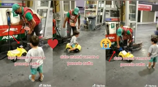 Lo felicitan, Usuarios en TikTok aplaudieron la actitud del joven trabajador con el menor. Lo felicitan, Usuarios en TikTok aplaudieron la actitud del joven trabajador con el menor.