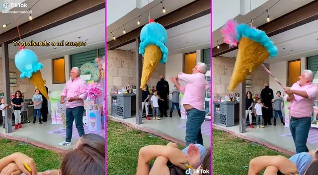 El joven terminó en el suelo tras recibir el golpe de su suegro. El joven terminó en el suelo tras recibir el golpe de su suegro.