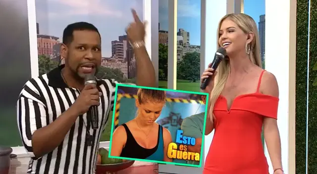 Edson Dávila no tuvo piedad con Brunella Horna Edson Dávila no tuvo piedad con Brunella Horna