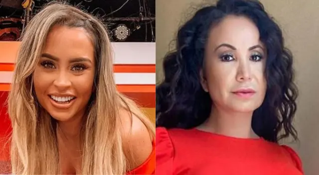 Janet Barboza arremete contra Ethel Pozo. Janet Barboza arremete contra Ethel Pozo.